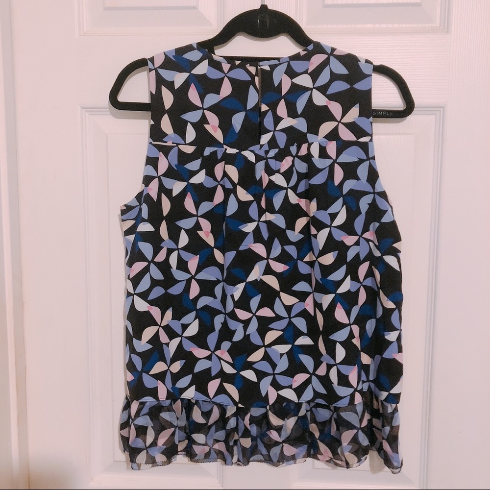Pinwheel Tiered Ruffle Tank - Picture 2 of 5